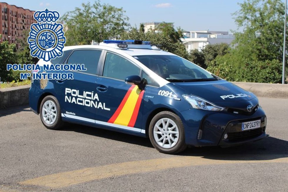 Archivo - Coche patrulla de Policía Nacional