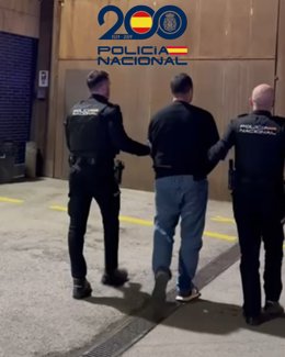 El fugitiu detingut per la Policia Nacional