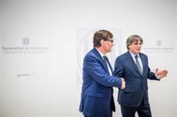 Puigdemont acusa a Illa de "hacer ver que empieza de cero" tras reincorporarse de su baja