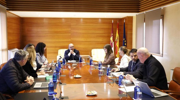 Reunión de la Junta de Portavoces de las Cortes C-LM.