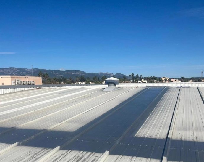 Nueva cubierta polideportivo Toni Pizà