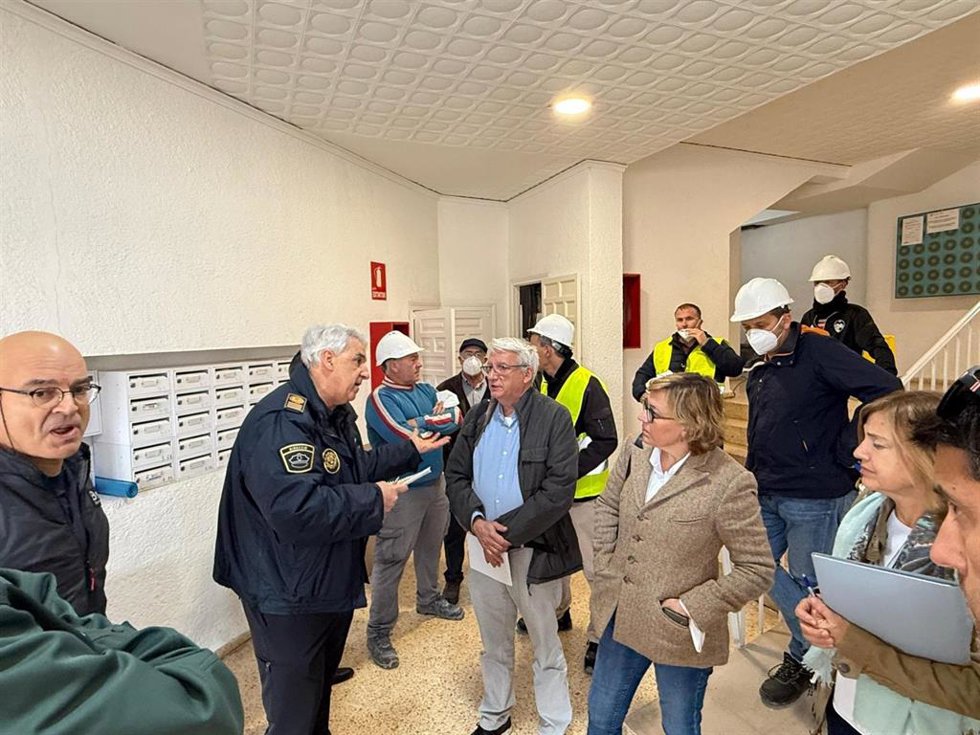 Los vecinos del edificio afectado por un incendio en Xbia pueden volver a casa excepto en la planta de origen del fuego