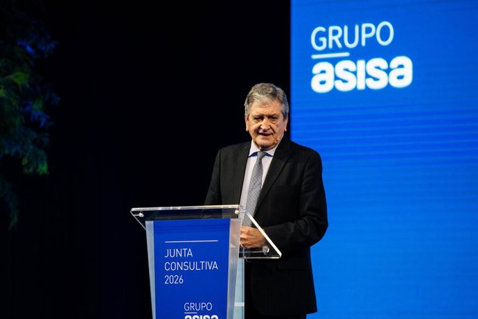 El presidente del Grupo Asisa, el doctor Francisco Ivorra, en la Junta Consultiva anual de la compañía.