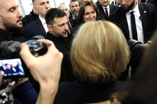 December 19, 2025, Warsaw, Warsaw, Poland: Warszawa Sejm RP 19.12.2025 Prezydent Ukrainy WoÂlodymyr ZeÂlenski w sejmie..Warsaw Sejm of the Republic of Poland - Polish Parliament 19/12/2025 President of Ukraine Volodymyr Zelensky in the Sejm ..N Z Prezyden