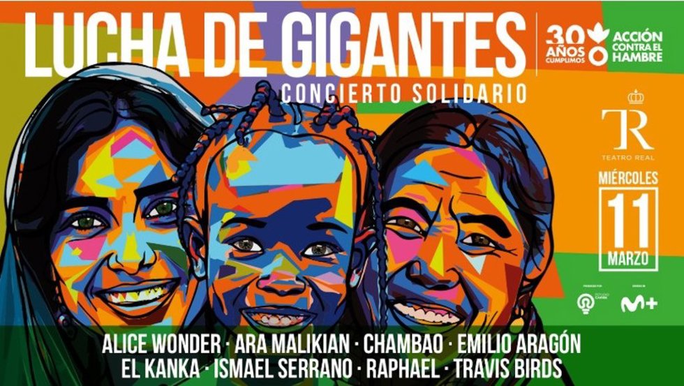 Archivo - Inspirado en la música de Antonio Vega, Lucha de Gigantes rinde homenaje a quienes combaten cada día el hambre en el mundo y visibiliza a los 673 millones de personas que lo padecen.