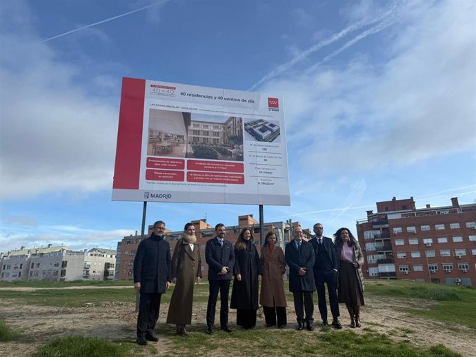 La primera residencia y centro de día del barrio de Las Rosas prevé abrir sus puertas en el verano de 2028