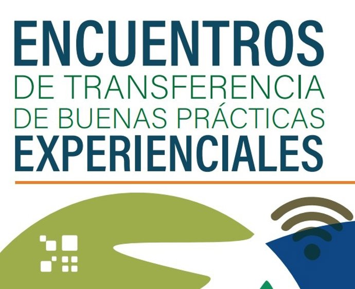 Cartel de Encuentros de buenas prácticas que ha organizado la Diputación de Cáceres