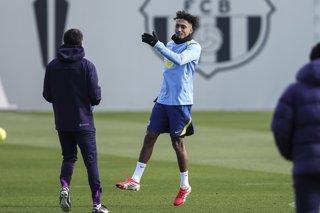 Raphinha during the training day of FC Barcelona ahead the Spanish League, Laliga EA Sports, football match against Girona FC at Ciudad Esportiva Joan Gamper on February 15, 2026 in Sant Joan Despi, Barcelona, Spain.
