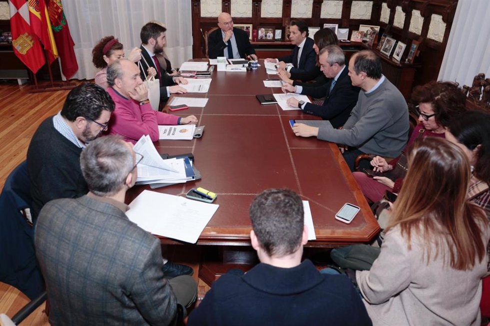 Un momento de la Junta de Gobierno local.