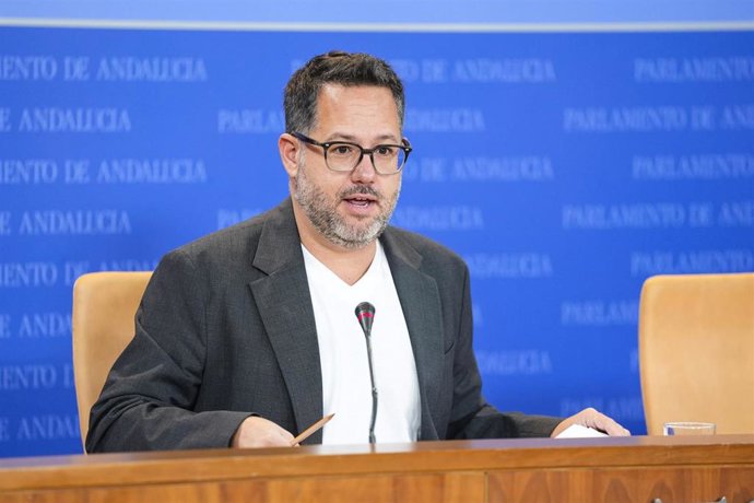 Archivo - El portavoz del Grupo Mixto-AdelanteAndalucía, José Ignacio García (Fotografía de Archivo)