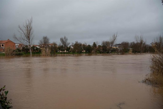 Inundaciones en el municipio ciudadrealeño de El Robledo.