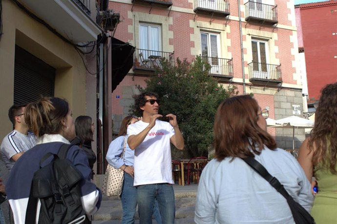 Archivo - Un freetour por Madrid