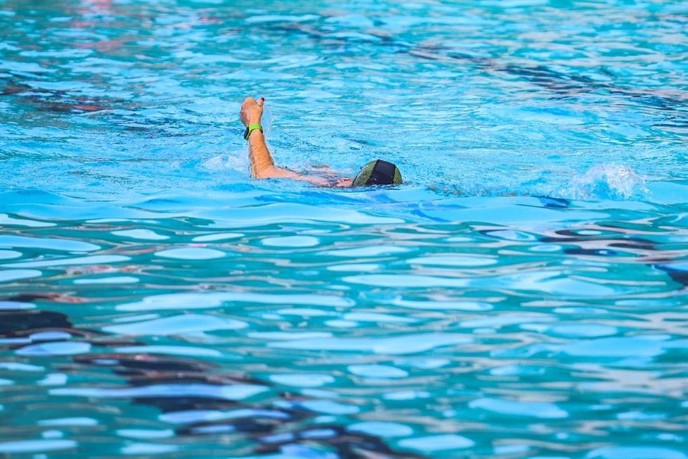 Archivo - Piscina