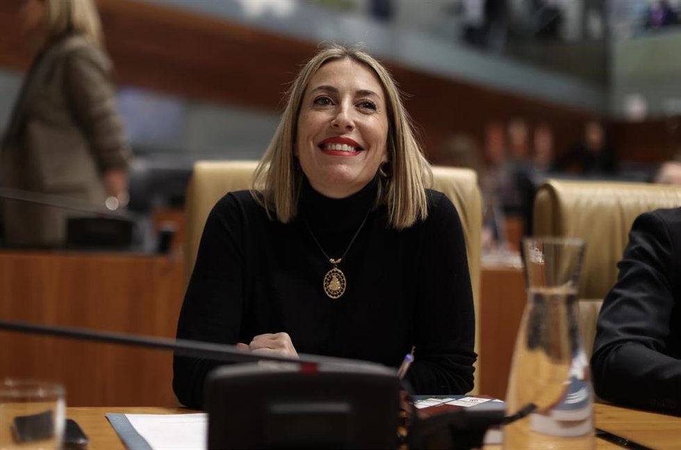 Imagen de archivo de la presidenta en funciones de Extremadura, María Guardiola