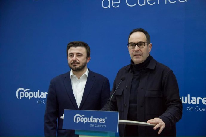 El Presidente Del Partido Popular De Cuenca, José Martín-Buro, En Rueda De Prensa.