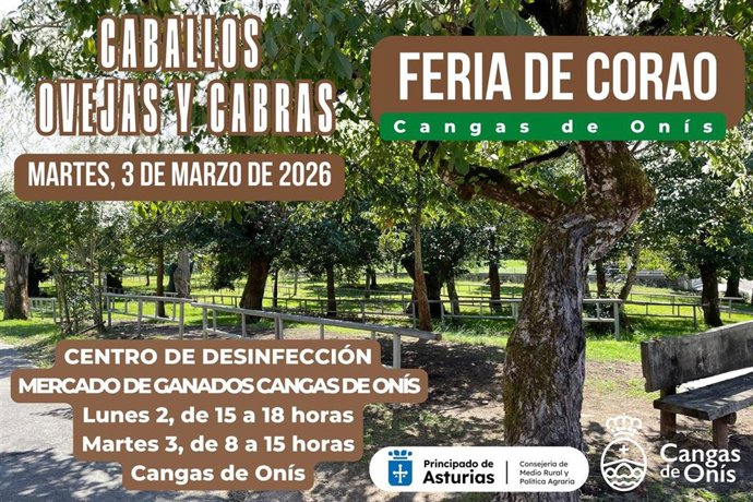 Cartel feria de Corao