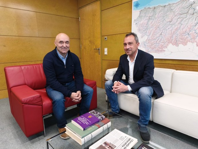 Serafín Sánchez (EMC) y Ovidio Zapico