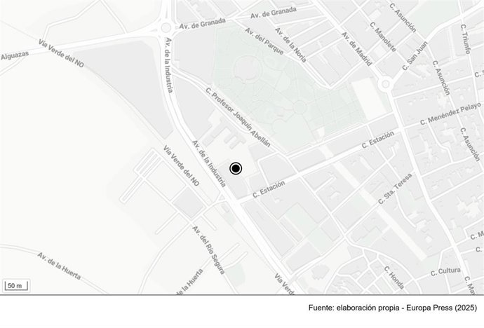 Lugar donde se ha producido el incendio