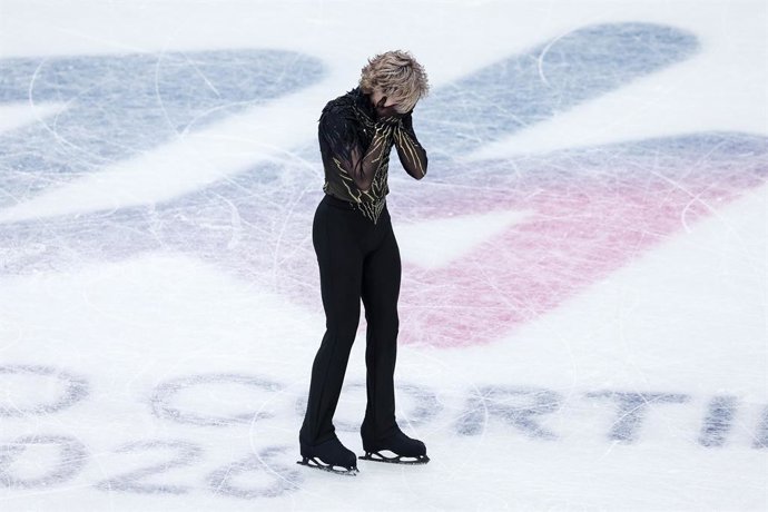 Ilia Malinin (USA), Figure Skating Men Single Free Skating during the Olympic Winter Games Milano Cortina 2026 on 13 February 2026 at Milano Ice Skating Arena in Milan, Italy - Photo Fabrizio Carabelli / LiveMedia / DPPI