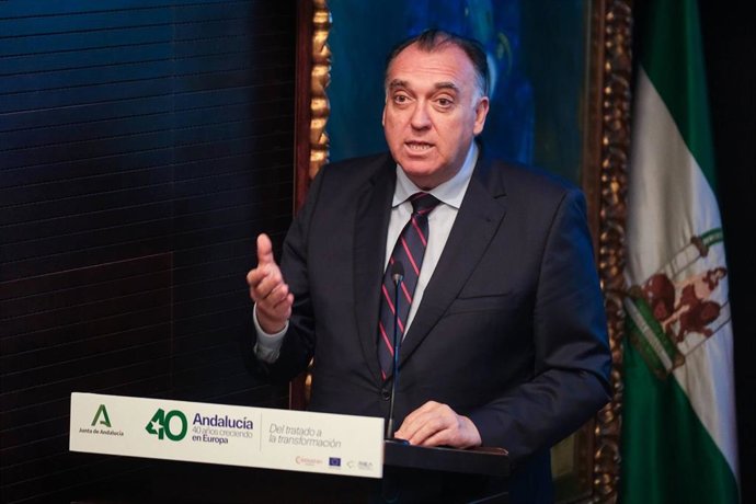 El consejero de Turismo y Andalucía Exterior, Arturo Bernal.