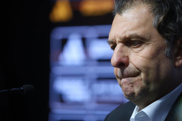 Futbol, Presentacion del entrenador Fernando Ortiz. Fernando Ortiz es presentado como nuevo entrenador de Colo Colo, en el estadio Monumental, Santiago, Chile. 01/09/2025 Jonnathan Oyarzun/Photosport  Football, Presentation of the head coach Fernando
