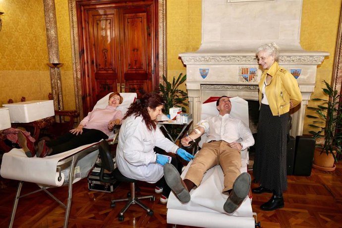 Gran respuesta en la jornada de donación de sangre en el Consell de Mallorca: 27 donaciones y 6 nuevos donantes.