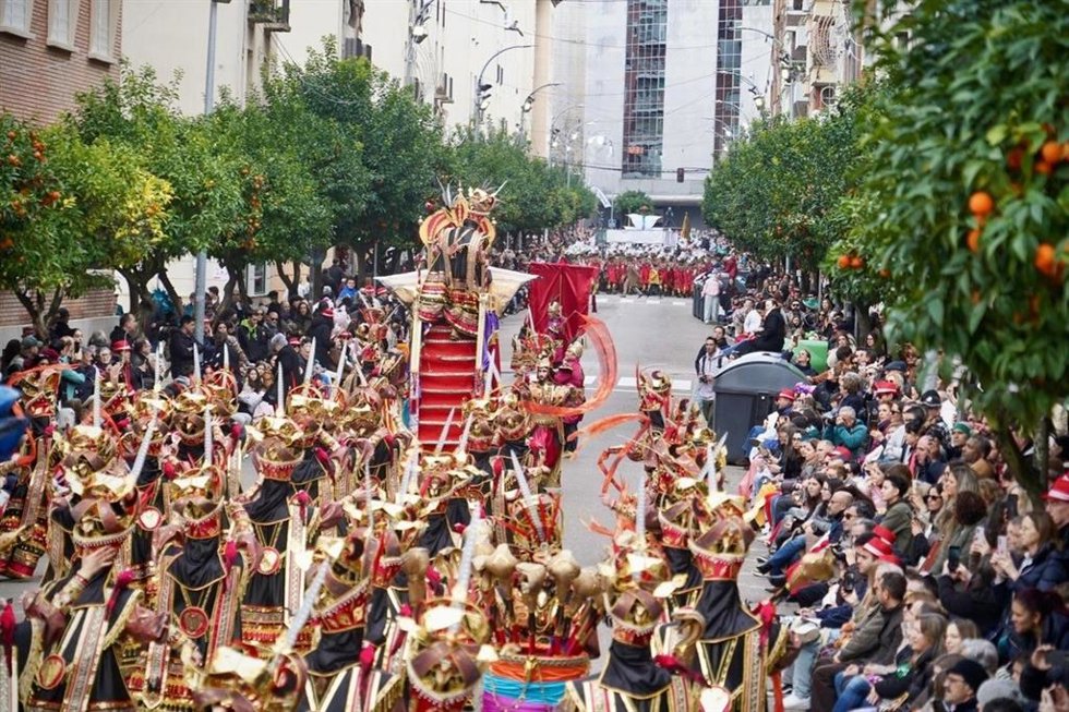 Gran Desfile del domingo del Carnaval de Badajoz.