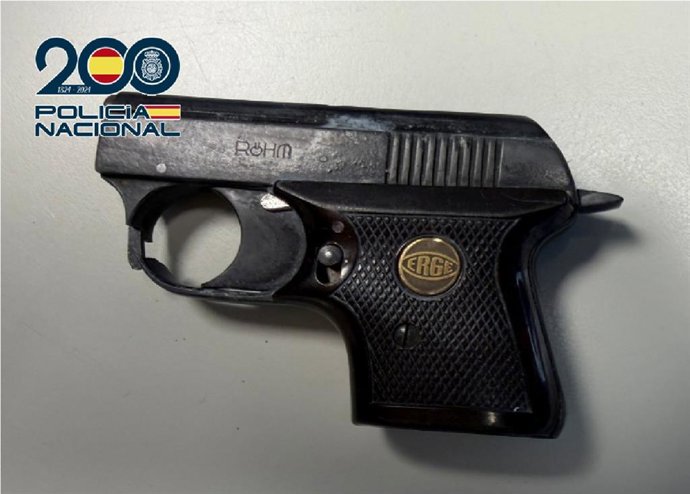 Arma localizada tras dos asaltos.