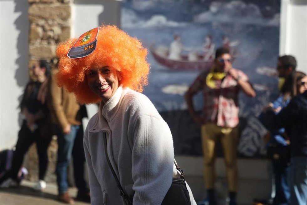 Imágenes del Carrusel de Coros del Carnaval de Cádiz. A 15 de febrero de 2026 en Cádiz, Andalucía (España).