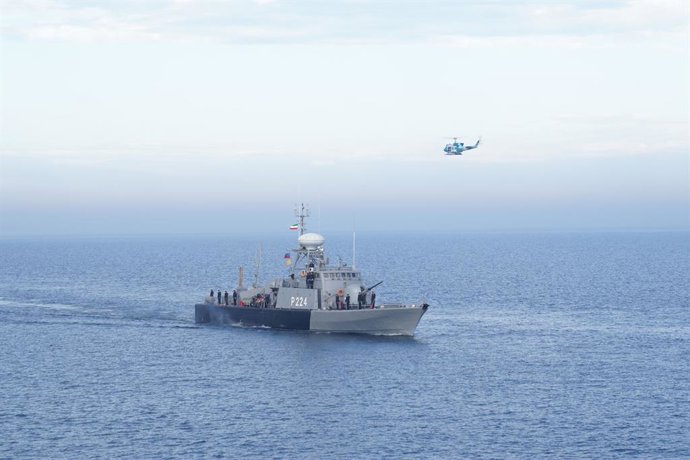 Arquivo - Imagem de arquivo de um navio da Marinha do Irã.