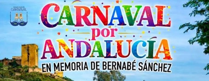 Cartel del concurso 'Carnaval por Andalucía' organizado en Alcalá de Guadaíra (Sevilla)