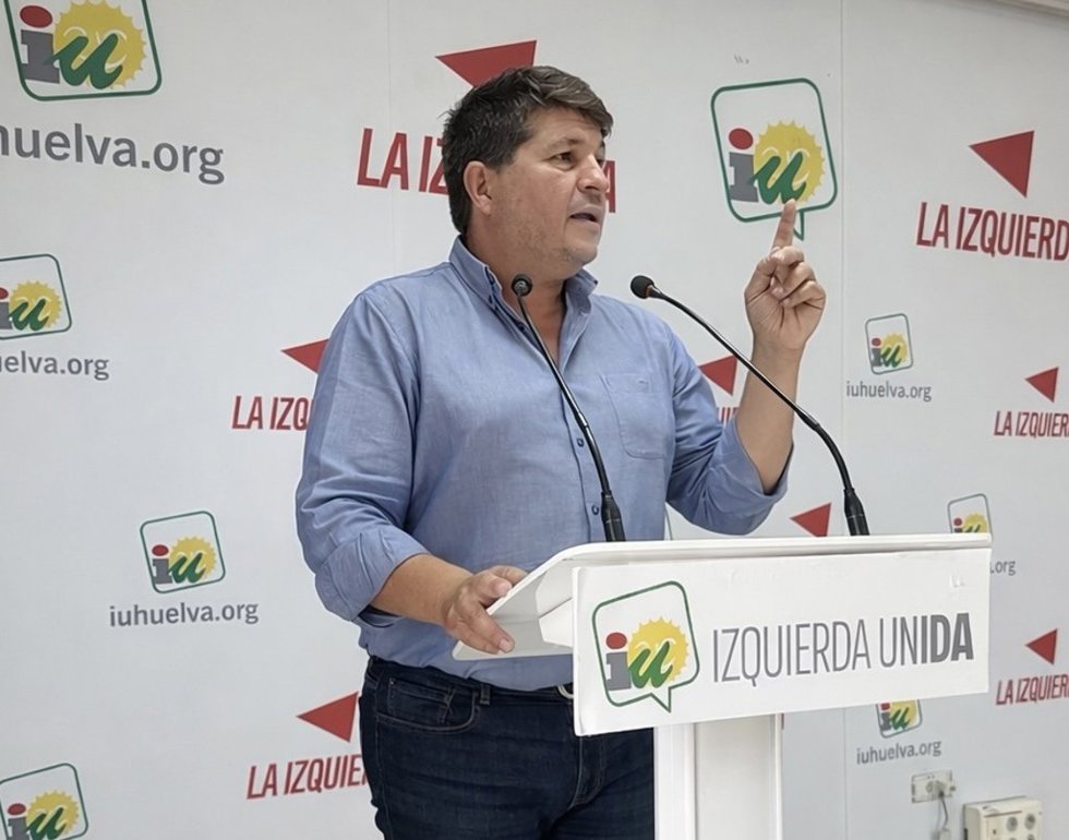El coordinador provincial de IU, marcos Toti.