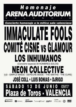 La mítica sala Arena Auditorium revivirá en un homenaje en la plaza de toros de València