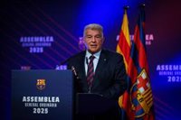 Joan Laporta anuncia su precandidatura a la presidencia del FC Barcelona con el lema 'Defensem el Barça'