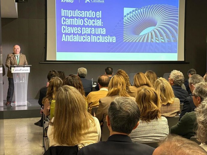 El director territorial de CaixaBank en Andalucía, Juan Ignacio Zafra.