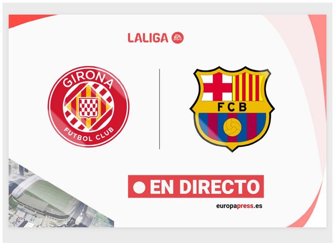 Onces Iniciales probables: Girona - Barcelona: resumen y estadísticas del partido de la jornada 24 de LaLiga EA Sports