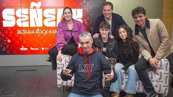 Presentación de la nueva edición de 'Señeak Bizkaia Rock Kanpusa'