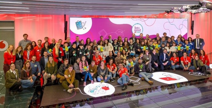 Evento final de la segunda edición del Skills Upload Jr Challenge