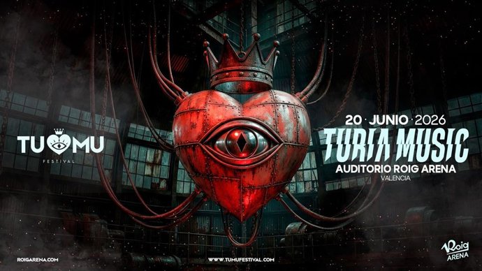 El festival Turia Music reunirá en el Roig Arena a dj's nacionales e internacionales de techno y hard techno