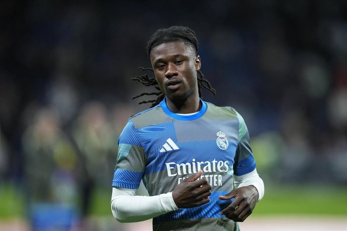 Eduardo Camavinga con el Real Madrid