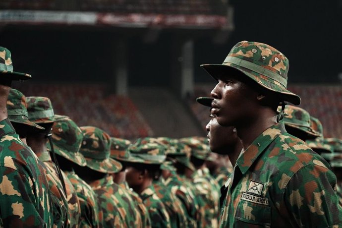 Archivo - Militares del Ejército de Nigeria (archivo)