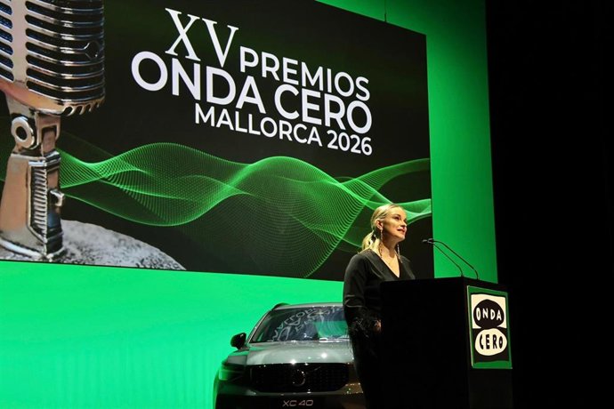Prohens asiste a la gala de los XV Premios Onda Cero Mallorca.
