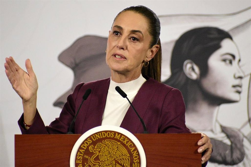 La presidenta mexicana, Claudia Sheinbaum