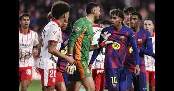 El Barça se deja el liderato en Montilivi