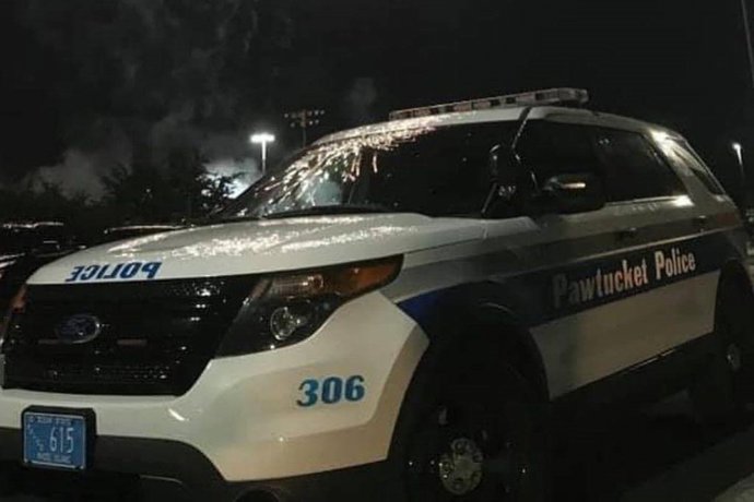 Carro da Polícia de Pawtucket, em Rhode Island (Estados Unidos)