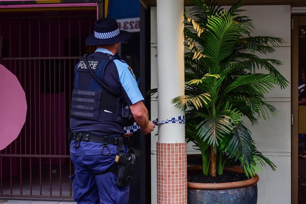 Archivo - Un agente de la Policía de Nueva Gales del Sur, en Australia