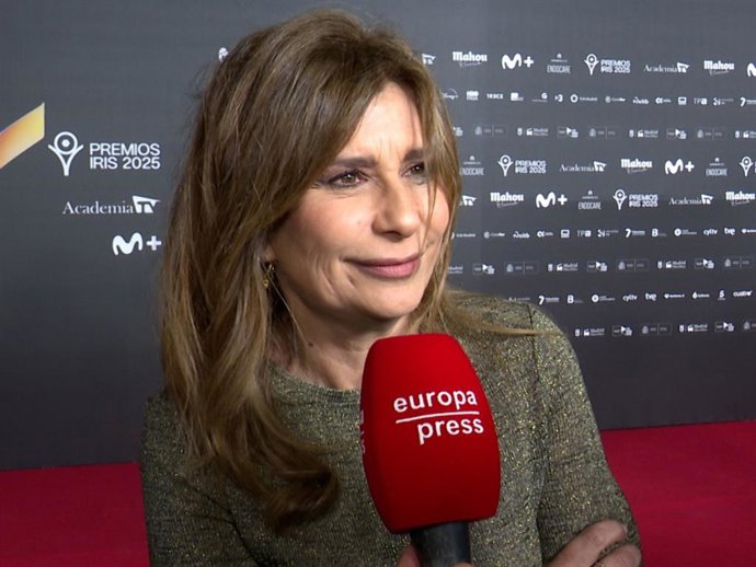 Gema López en los Premios Iris