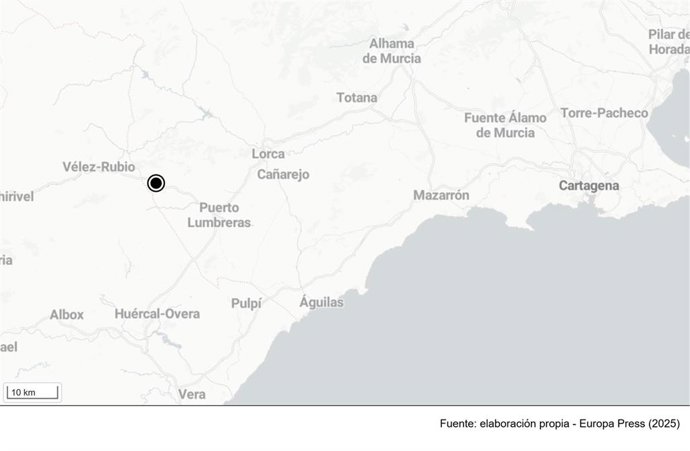 Accidente de tráfico a la altura de Venta de la Petra en Lorca
