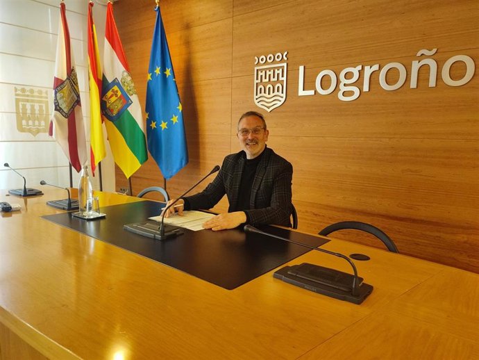 El portavoz del PR+, Rubén Antoñanzas