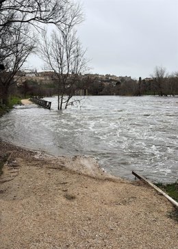 El Tajo tras las últimas borrascas